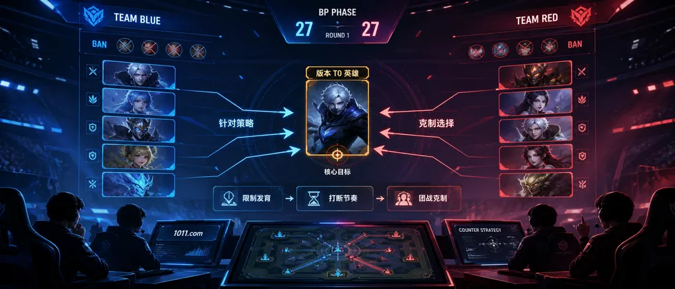 顶端局BP策略：如何针对性克制版本T0英雄